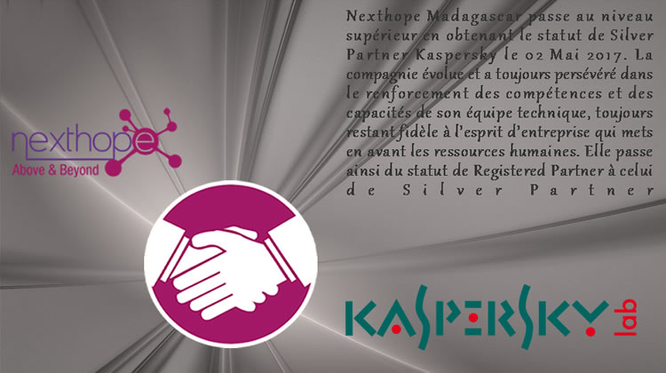 NextHope Madagascar Silver Partner Kaspersky