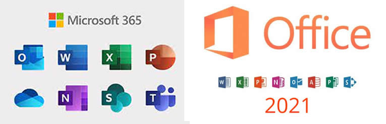 Différences et similarités entre Microsoft Office 365 et Office 2021