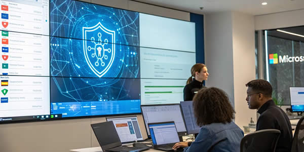 Comment les solutions Microsoft peuvent-elles améliorer la cybersécurité d’une entreprise