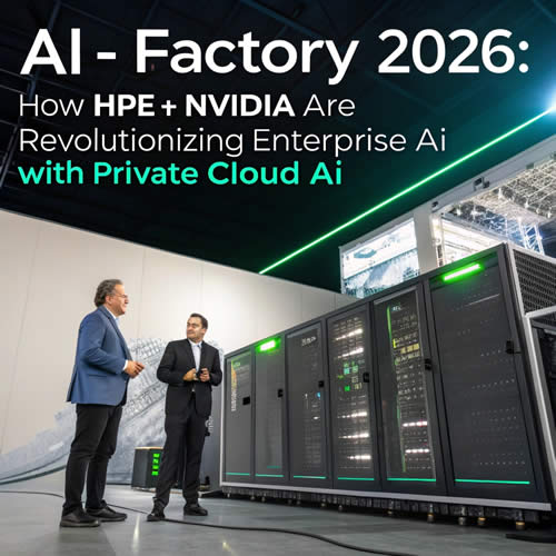 AI-factory 2026 : comment HPE + NVIDIA révolutionnent l’IA d’entreprise avec Private Cloud AI