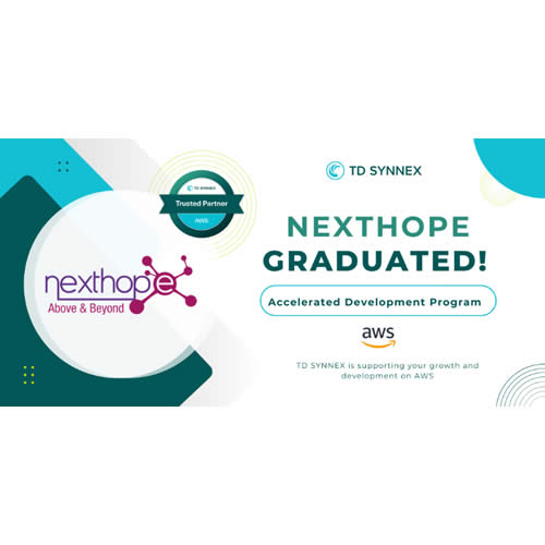 NextHope franchit un cap avec le programme d’Accélération AWS en partenariat avec TD SYNNEX