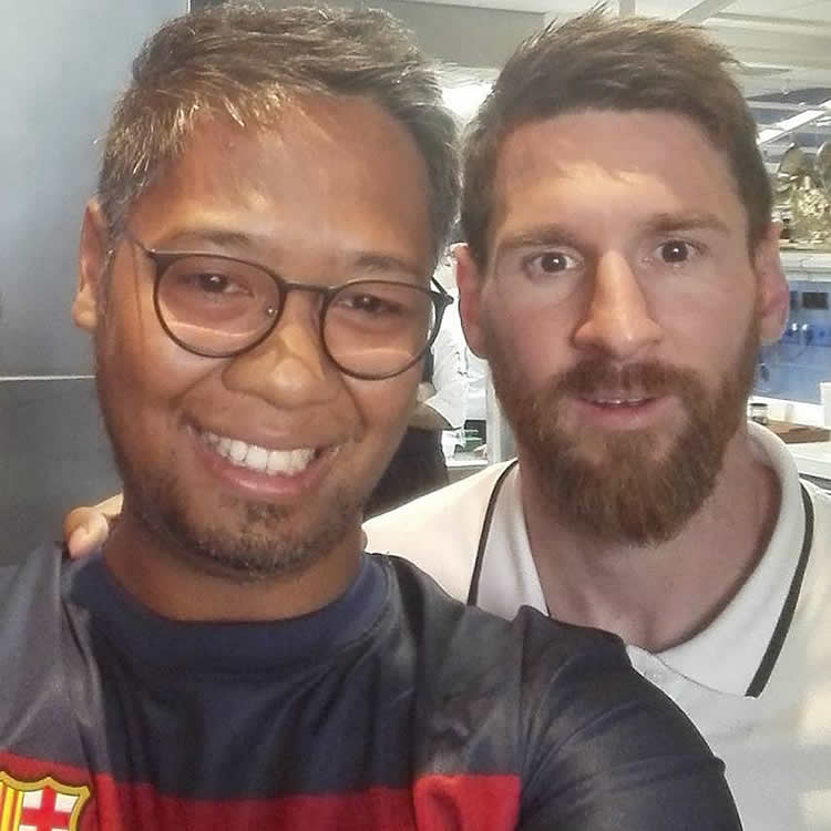 Ranarison Tsilavo - Lionel Messi Barcelone