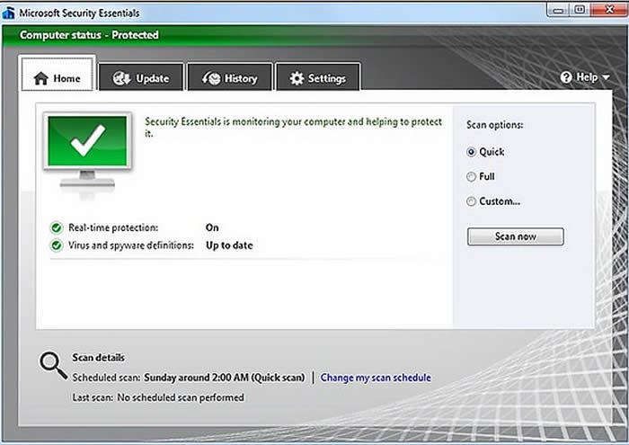 MSE antivirus