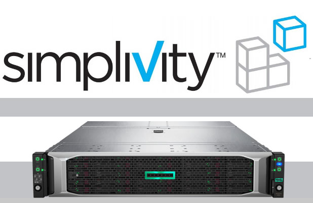 HPE SimpliVity architecture réseau hyperconvergée