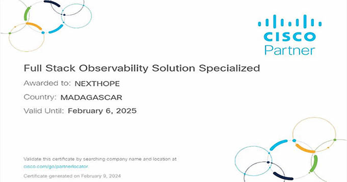 certification Full Stack Observability