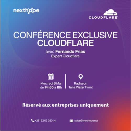 Conférence Zero Trust Cybersecurité, entreprise, Cloudflare